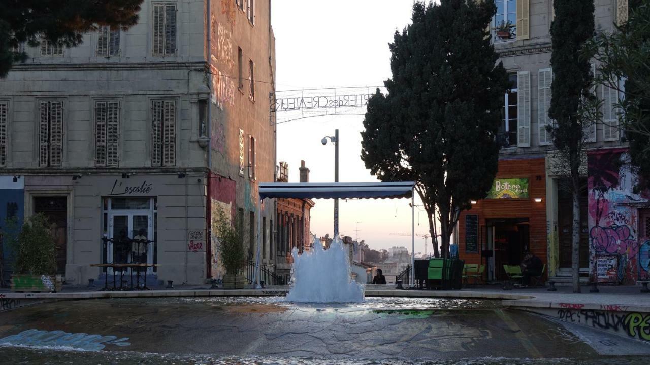 מרסיי Quartier Des Createurs "La Plaine Cours Julien" Chambre Privee Dans Appartement Menage Frequent Des Parties Commune מראה חיצוני תמונה