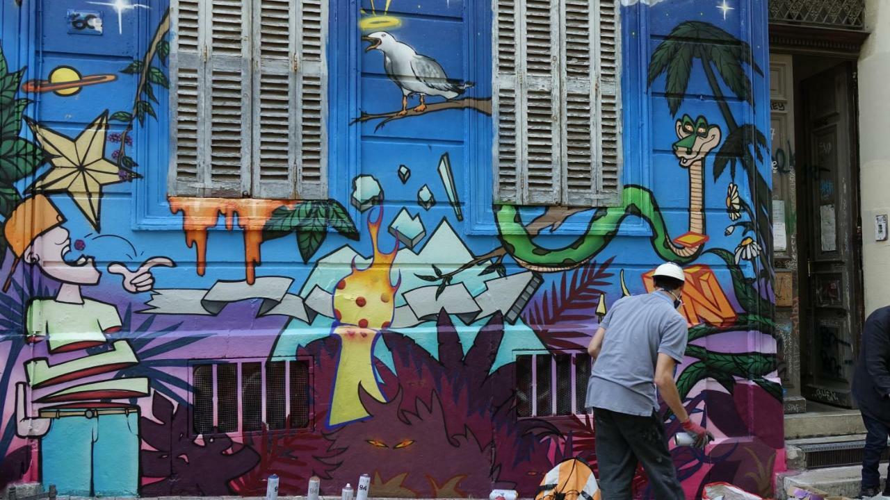 מרסיי Quartier Des Createurs "La Plaine Cours Julien" Chambre Privee Dans Appartement Menage Frequent Des Parties Commune מראה חיצוני תמונה